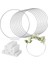 10 Adet 25 cm Metal Çiçek Çemberi Masa Orta Parçası Dıy El Sanatları Için (Yurt Dışından) 2