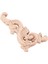 Ahşap Oymalı Çıkartma Köşe Onlay Kapı Duvar Dekoru 12*6cm Boyasız (Yurt Dışından) 2