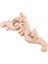 Ahşap Oymalı Çıkartma Köşe Onlay Kapı Duvar Dekoru 12*6cm Boyasız (Yurt Dışından) 3