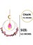 Kristallerle Suncatcher Altın, Ay Göksel Temalı, Işık Yansıması (Yurt Dışından) 2