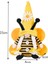 Bumble Bee Çizgili Cüce Bal Arısı Elfleri Parti Kendin Yap Süslemeleri, B (Yurt Dışından) 4