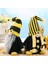 Bumble Bee Çizgili Cüce Yüzsüz Bebek Dekoru Ev Masaüstü Dekoru,a (Yurt Dışından) 4