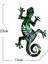 Parça Duvara Asılan Metal Gecko Duvar Sanatı Dekorasyonu Çit Ev Dekorasyonu Için (Yurt Dışından) 2
