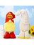 Adet El Yapımı Yüzsüz Bebek Rudolph Peluş Oyuncak, Ev Cüceleri Dekoru (Yurt Dışından) 4