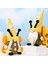 Bumble Bee Çizgili Cüce Bal Arısı Elfleri Partisi Kendin Yap Süslemeleri, A (Yurt Dışından) 5