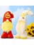 El Yapımı Yüzsüz Bebek Rudolph Peluş Oyuncak, Ev Masası Cüceleri Dekoru, A (Yurt Dışından) 2
