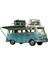 Yaratıcı Ev Klasik Metal Otobüs Modeli Hediye Retro Demir Araba Modeli A (Yurt Dışından) 1