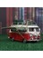 Yaratıcı Ev Klasik Metal Otobüs Modeli Hediye Retro Demir Araba Modeli A (Yurt Dışından) 2