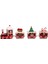 Ahşap Tren Süsü Ev Noel Baba Hediyesi Yeni Yıl Dekoru,k (Yurt Dışından) 1