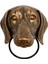 Köpek Başlı Kapı Tokmağı Retro Kapı Tokmakları Ön Kapı Dekorasyonu Için A (Yurt Dışından) 1