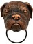 Köpek Başlı Kapı Tokmağı Retro Kapı Tokmakları Ön Kapı Dekorasyonu Için C (Yurt Dışından) 1