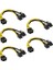 Madenci Için 5 Paket Cpu 8pin Ila 2x 8 Pin (6+2) Güç Veri Kablosu (Yurt Dışından) 1