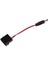 Adet Büyük 4p'den Dc 5521 Şasi LED Işıkları 12V Güç Kablosu Siyah+Kırmızı (Yurt Dışından) 4
