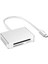 Sd Kart Okuyucu USB C, 5'i 1 Arada Tip C Micro-Sd Tf Cf M2 Kart Adaptörü (Yurt Dışından) 1