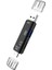 5'i 1 Arada USB 2.0 Tip C/usb /micro-Usb/tf/sd Hafıza Kartı Okuyucu, Siyah (Yurt Dışından) 5