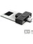 USB 2.0 Akıllı Kart Sım Cac Kart Okuyucuları Pc Bilgisayar Için Kimlik Kartı Okuyucu (Yurt Dışından) 2