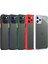 iPhone 11 Pro Kılıf ​​klcr Kaff Kapak-Kırmızı 2