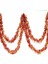 Kırmızı Altın Renk 4 Cm Genişlik Garland Çift Renk Sim Süs 180 Cm 3