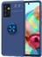 Galaxy A52 Kılıf Klcr Ravel Silikon Kapak-Mavi 1