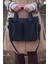 Moderna Saten Kumaş Uzun Askılı Fermuarlı Bölmeli Kadın Çantası Omuz Çantası 38X30X11 Tote Bag Siyah 2