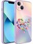 iPhone 13 Uyumlu Kamera Korumalı Desenli Sert Silikon Klcr Epoksi Kapak-No1 1
