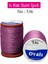 Oyalı 4 Kat Suni Ipek Iplik Iğne Oyası Boncuk Ipi Tığ Oyası NO:536 1