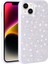 Apple iPhone 14 Kılıf Parlak Taşlı Tasarım Klcr Pırlanta Kapak-Pembe 5