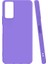 Galaxy A03S Kılıf Klcr Biye Silikon-Lila 1