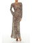 Leopar Desenli Plaj Elbisesi 1