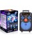 8'' Taşınabilir Bluetooth Yüksek Güçlü Karaoke Kablosuz Dj Bt Taşınabilir Ev Dış Mekan Ses Sistemi 1