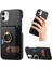 IPhone 12 Mini Kart Yuvaları Premium Dokulu Deri Halka Standı (Yurt Dışından) 1