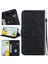 Samsung Galaxy M35 Kickstand Manyetik Kabartmalı Zambak Cüzdan Için Flip Case (Yurt Dışından) 1