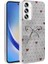 Galaxy A35 Kılıf Kamera Korumalı Figürlü Klcr Ponti Silikon Kapak - Açık Mavi 1