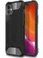 iPhone 12 Mini Uyumlu Klcr Crash Silikon Kapak-Siyah 1