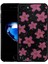 iPhone Se 2020 Uyumlu Simli Desenli Kamera Korumalı Parlak Klcr Popy Kapak-Çiçek 1