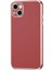 iPhone 13 Uyumlu Klcr Bark Kapak-Kahverengi 1