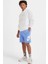 Sportswear Sport Essentials French Terry Alumni Bol Kesim Mavi Erkek Spor Şort 3