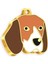 Luxury Altın Kaplama Beagle Köpek Künyesi 1 Adet 1