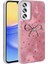 Galaxy A15 Kılıf Kamera Korumalı Figürlü Klcr Ponti Silikon Kapak - Açık Pembe 1