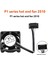 2510 Mini Eksenel Akışlı Fan Kablolu Sıcak Uçlu Soğutma Soğutucu (Yurt Dışından) 3