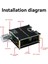 ZK-301B Bluetooth Amplifikatör Kartı Ses Güç Amplifikatörü Modülü (Yurt Dışından) 5