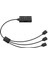5V/3PIN Add-Rgb'den 12V/4PIN'E 3 Yollu Ayırıcılı Adaptör (Yurt Dışından) 2