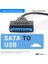 USB 3.1 Tip C (Thunderbolt 3 Uyumlu) - Sata Iıı 2.5in Adaptörü (Yurt Dışından) 4