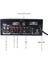 1200W 220V Bluetooth Amplificador Hifi Dijital Amplifikatör Ab Fişi (Yurt Dışından) 4