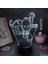 Anime One Punch Man Figürü 3D Çocuk Için, Uzaktan Kumandayla Değişen 16 Renk, Çocuk Odası Dekoru, Şekil Manga Illusion LED Oyuncak Lamba Kız Erkek Çocuklar Için Yılbaşı Hediyel (Yurt Dışından) 1