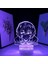 Anime Bungo Sokak Köpekleri Şekil 3D Çocuklar , Uzaktan Kumanda ile Değişen 16 Renk, Çocuk Odası Dekoru, Dazai Osamu Şekil Manga Illusion LED Oyuncak Lamba Kız Erkek Noel Hediye (Yurt Dışından) 3
