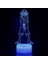 Anime One Piece Figürü 3D Çocuk Için, Uzaktan Kumandayla Değişen 16 Renk, Çocuk Odası Dekoru, Luffy Zoro Figürü Manga Illusion LED Oyuncak Lamba Kız Erkek Çocuklar Için Yılbaşı (Yurt Dışından) 1