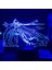 Anime Akame Ga Kill Figure 3D Çocuk Için, Uzaktan Kumanda ile Değişen 16 Renk, Çocuk Odası Dekoru, Şekil Manga Illusion LED Oyuncak Lamba Kız Erkek Çocuklar Için Noel Hediyeler (Yurt Dışından) 1