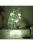 Testere Adam Için 3D Gece Lambası-Optik Illüzyon LED Işıklar Uzaktan Kumanda ile 16 Renk Değişimi, Akı Hayakawa Anime Figürü Oyuncak Lamba Çocuklar Için Noel Hediyesi (Crack, 4777) (Yurt Dışından) 4