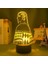 Için Anime Tokyo Revengersed 3D Nightlight 16 Renk Dekor Illusion Uzaktan Kumandalı LED Lamba, Manga Tokyo Revengers Şekil Noel Hediyesi Oyuncaklar Çocuklar/erkekler (Model 5) (Yurt Dışından) 1